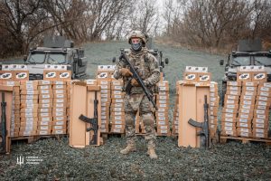 Rifles From Anonymous Dutchman: Six Ukrainian Intelligence Units Receive Anti-Drone Weapons