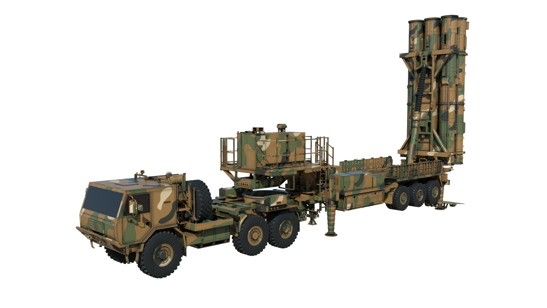 Пускова установка протиракетної система L-SAM. Фото: Hanwha Aerospace