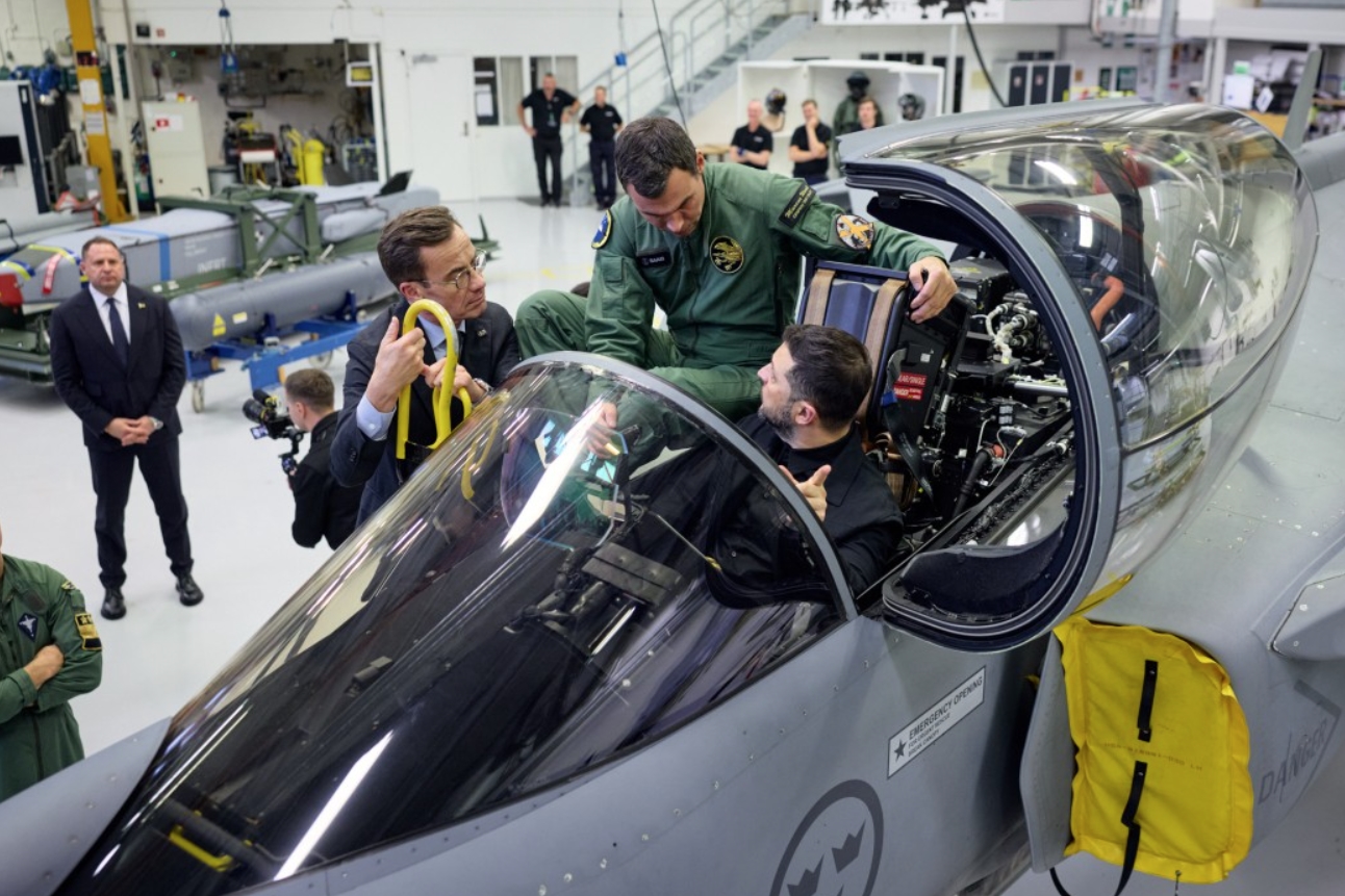 Ukraine Expects to Localize Production of Gripen Fighter Jets From 2033