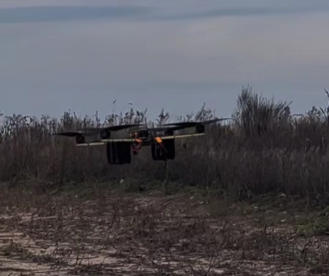 Випробувальні польоти 18-дюймового дрона від Ptashka Drones. Фото: Ptashka Drones.
