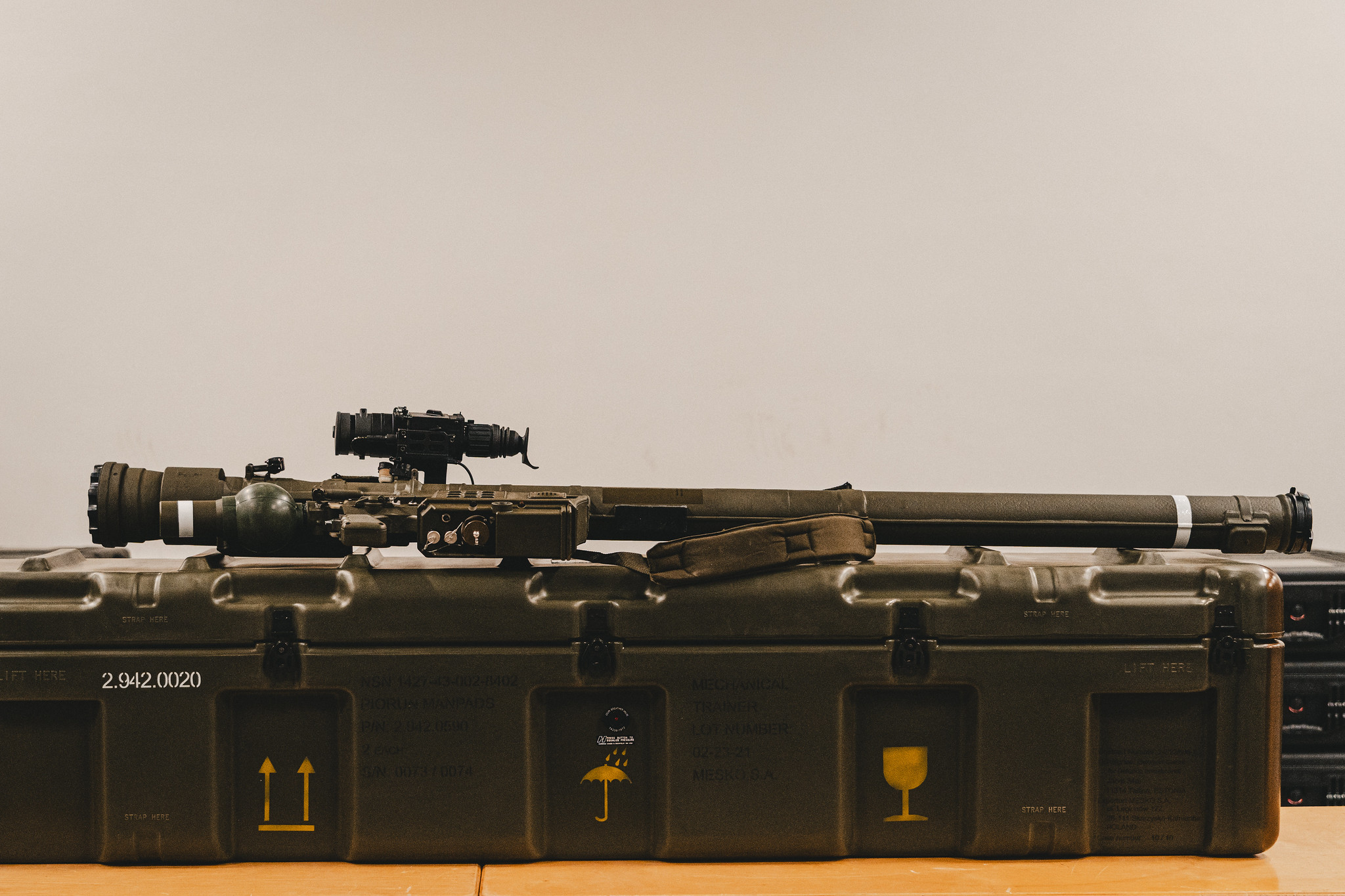 Piorun MANPADS of the Estonian Defense Forces, January 2024. Photo credits: ECDI