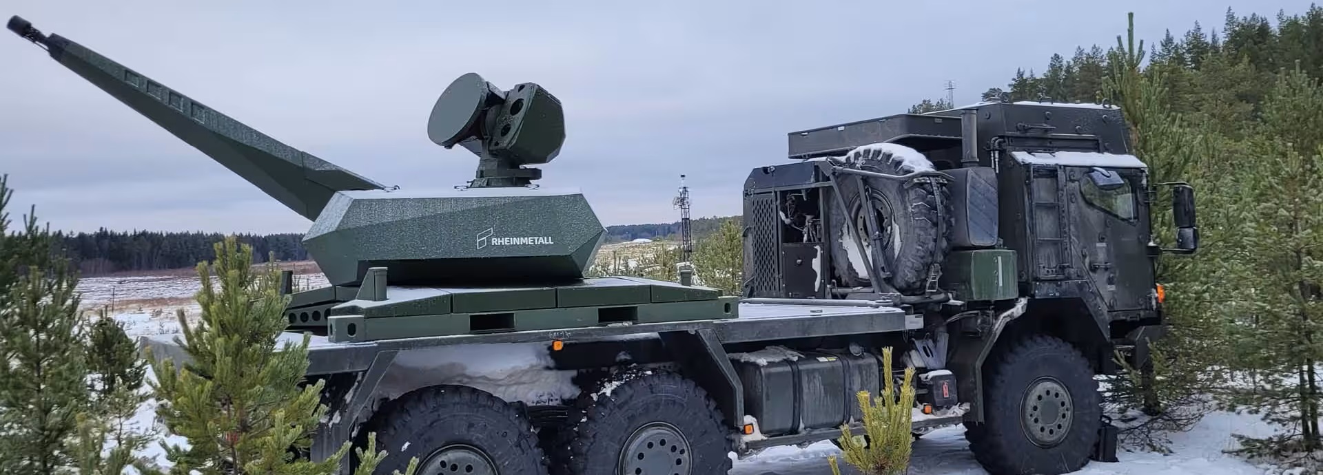 Rheinmetall спільно з фінською армією провела випробування антидронової системи Skyspotter з фокусом на кінетичне ураження БпЛА. Джерело: Rheinmetall