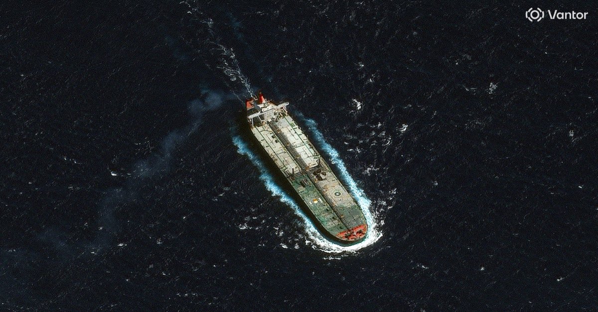 Vantor’s AI Helped Detect Iranian Tanker after it was Seized by USA