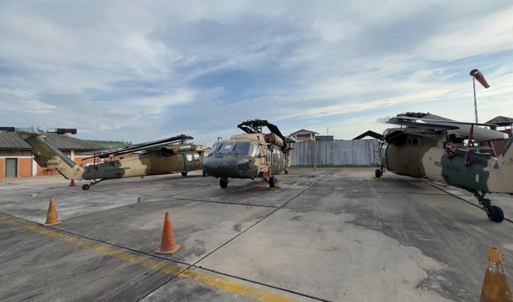 Колишні афганські UH-60A+ Black Hawk у Перу. Грудень 2025 року. Джерело: SA Defensa