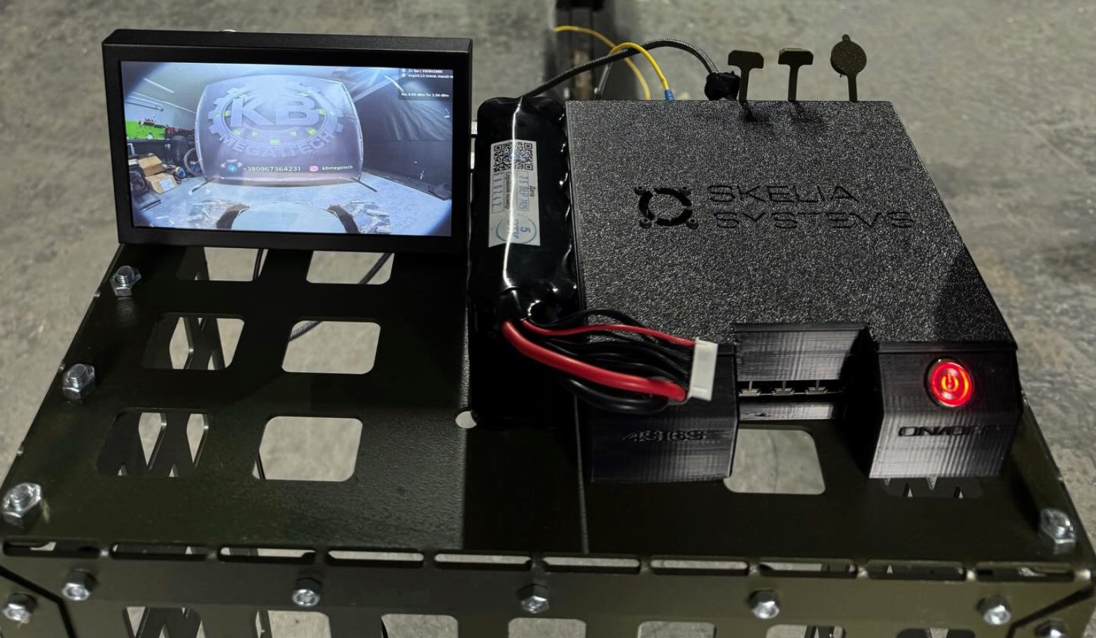 Картинка з дрона "Бамбетель" на оптоволокні. 2025 рік. Джерело Skelia Systems