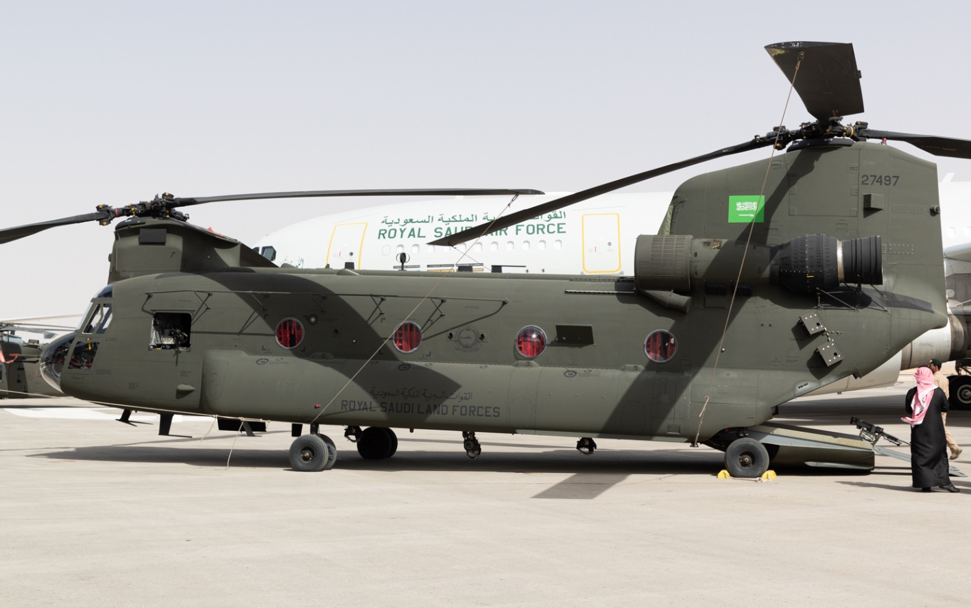 CH-47F Chinook Саудівської Аравії. Джерело: www.airhistory.net