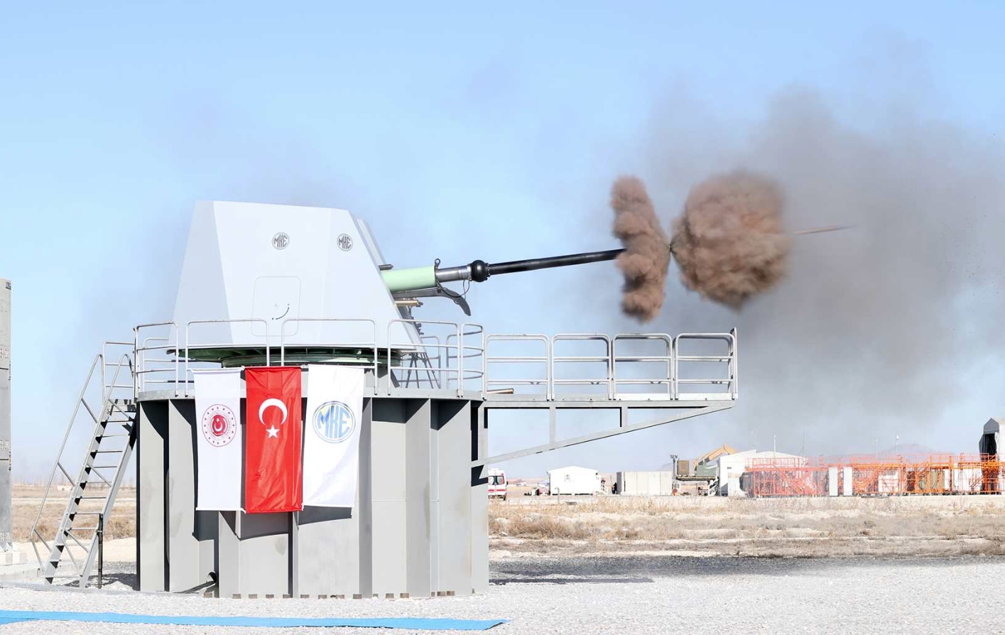 Разом з патрульним кораблем Туреччина вперше продала Румунії вітчизняну 76-мм гармату