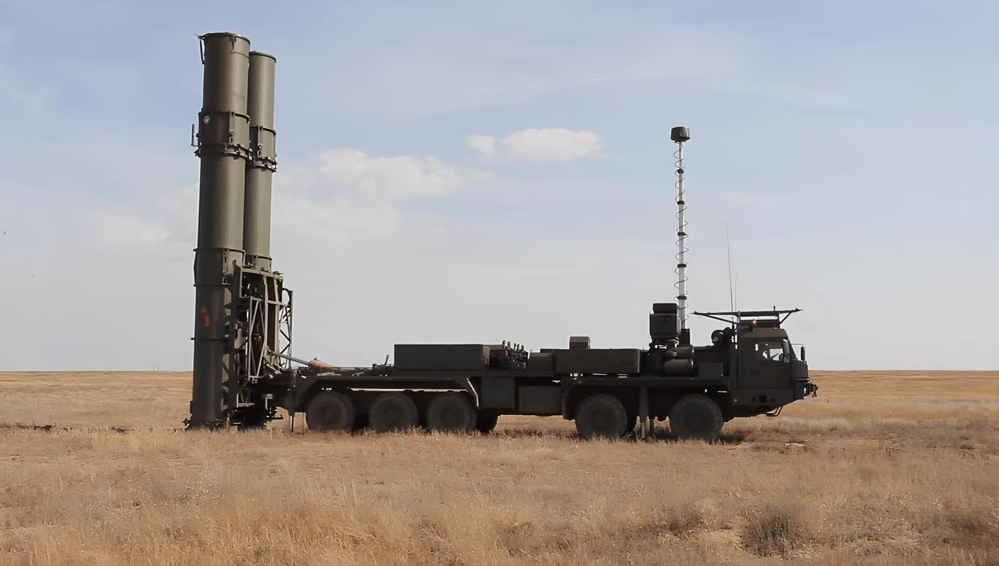 S-500 SAM launcher. Screenshot from the Russian Defense Ministry video