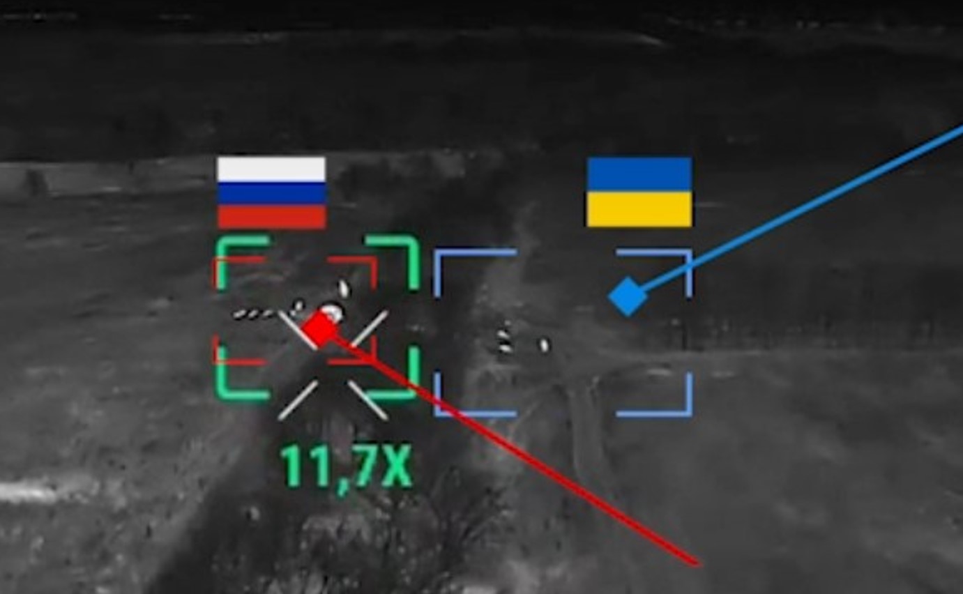 Ukrainian infantry firing at Russian soldiers near Dobropillia. December 2025. Photo credits: General Staff of the Armed Forces of Ukraine