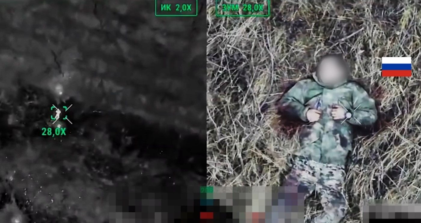 A Russian soldier eliminated near Dobropillia. December 2025. Photo credits: General Staff of the Armed Forces of Ukraine