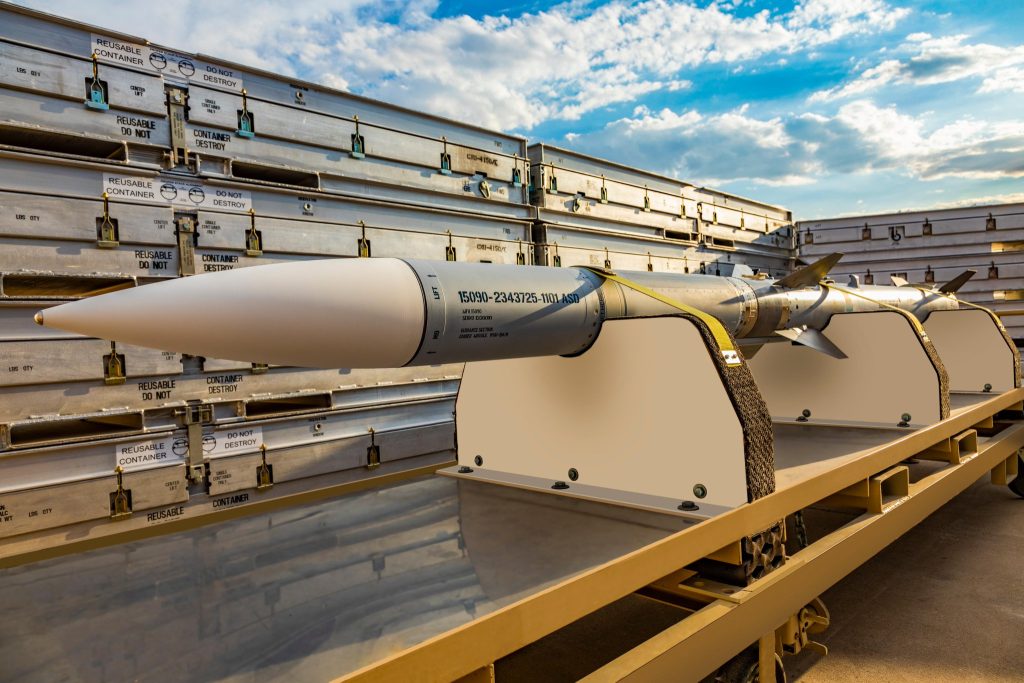 Ракета AIM-120D-3. Фото: Raytheon (RTX)