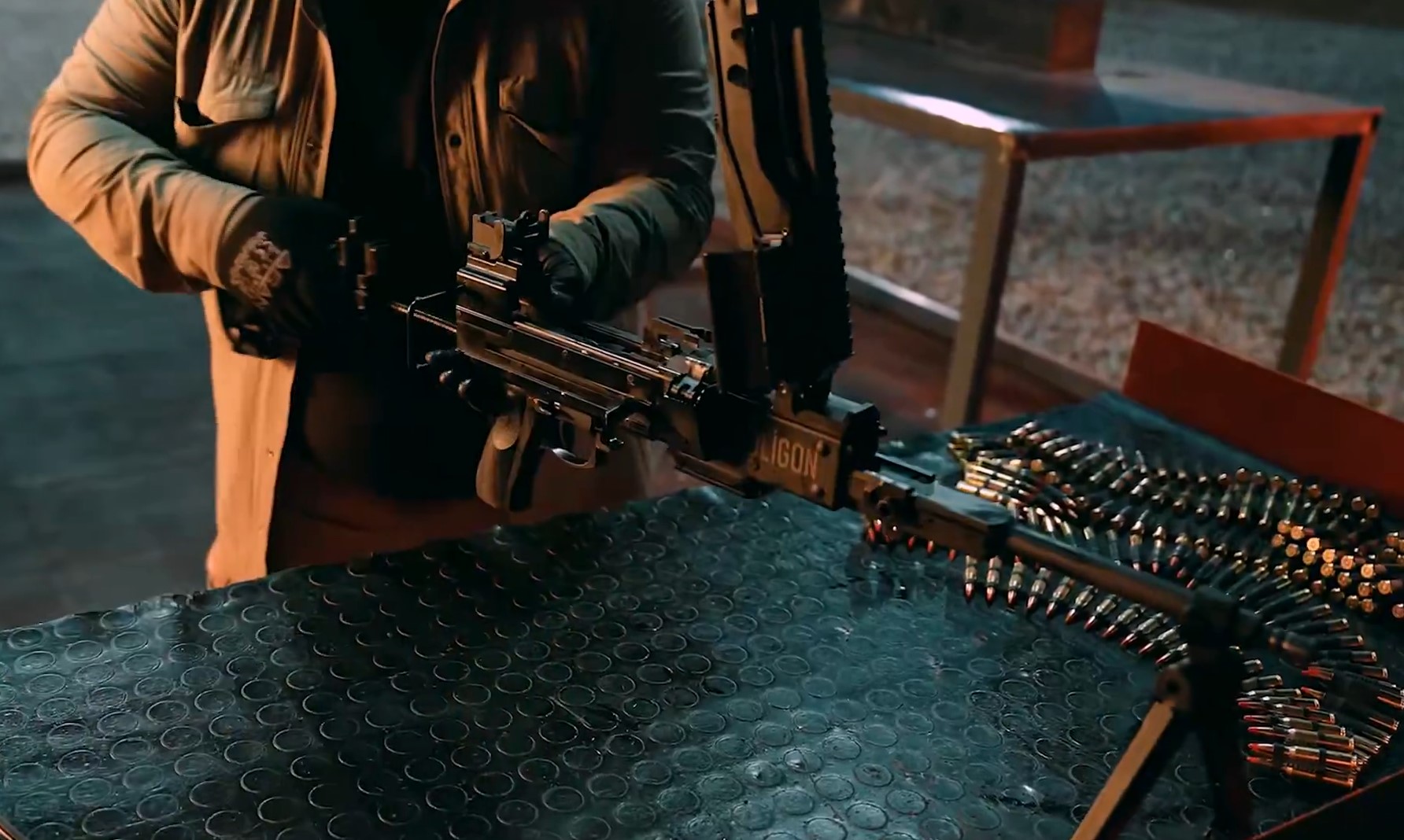 A disassembled MMT-76 machine gun. Photo credits: MKE