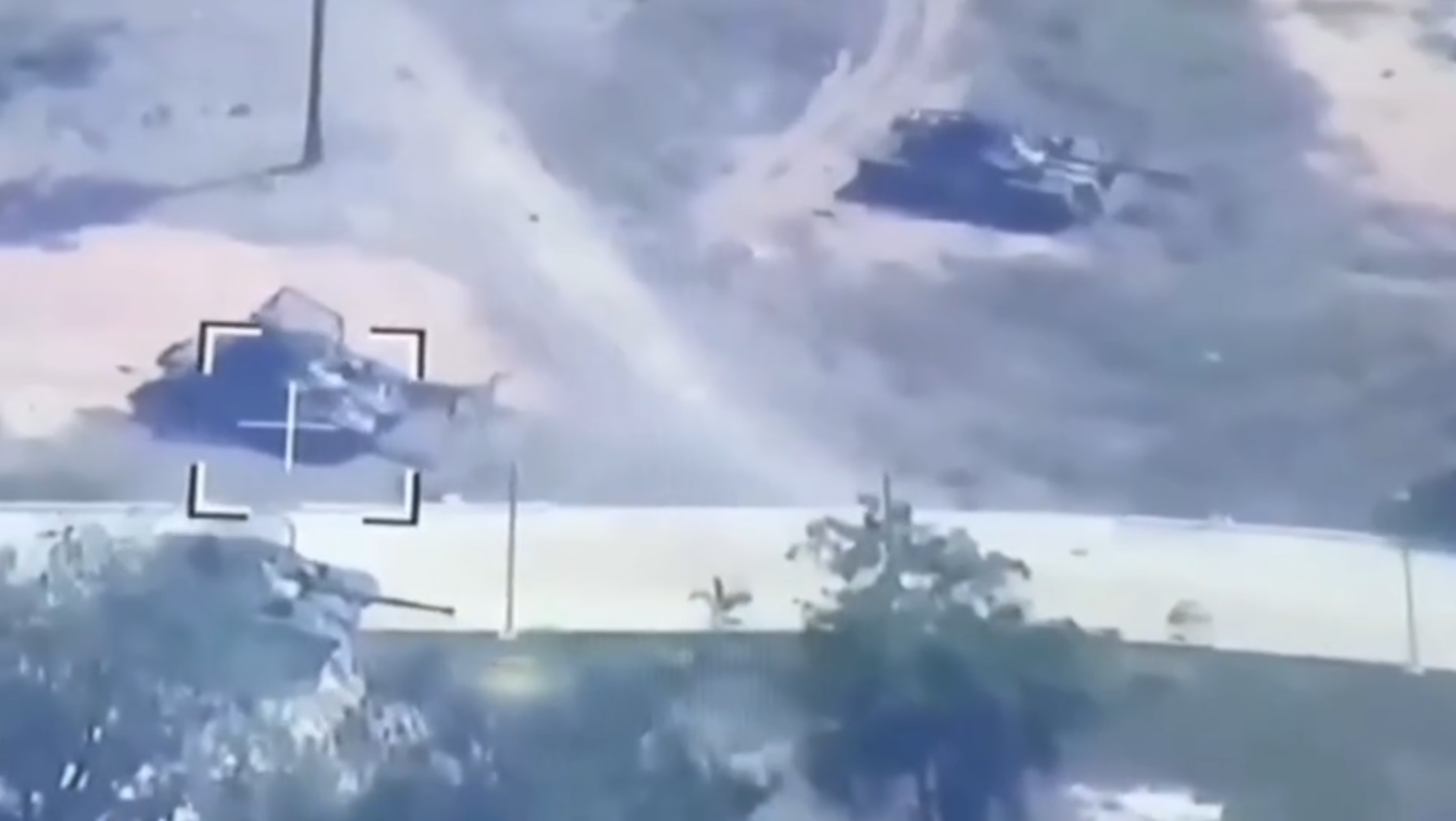 Ukrainian Oplot-T Tanks of the Thai Army Engage in Combat in Cambodia