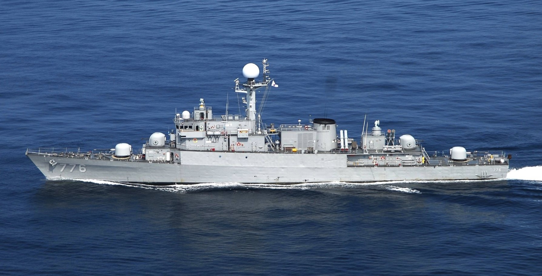 Корвет PCC-776 Jecheon класу Pohang до передачі В'єтнаму на службі флоту Республіки Корея. Джерело: vietnamnet.vn