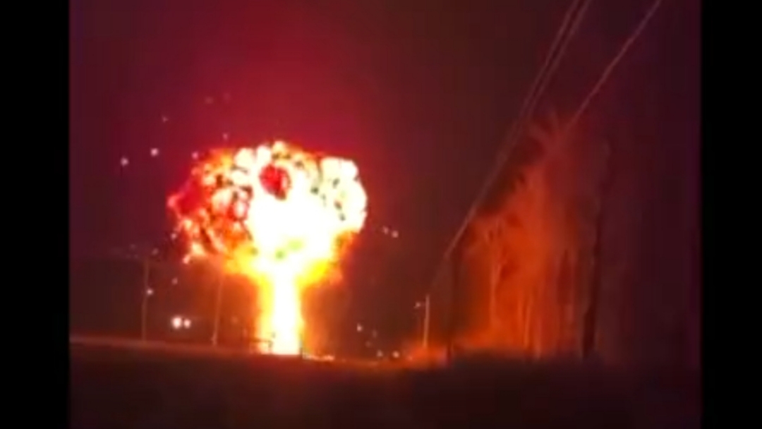 Section of the Druzhba Oil Pipeline Blown Up in Russia