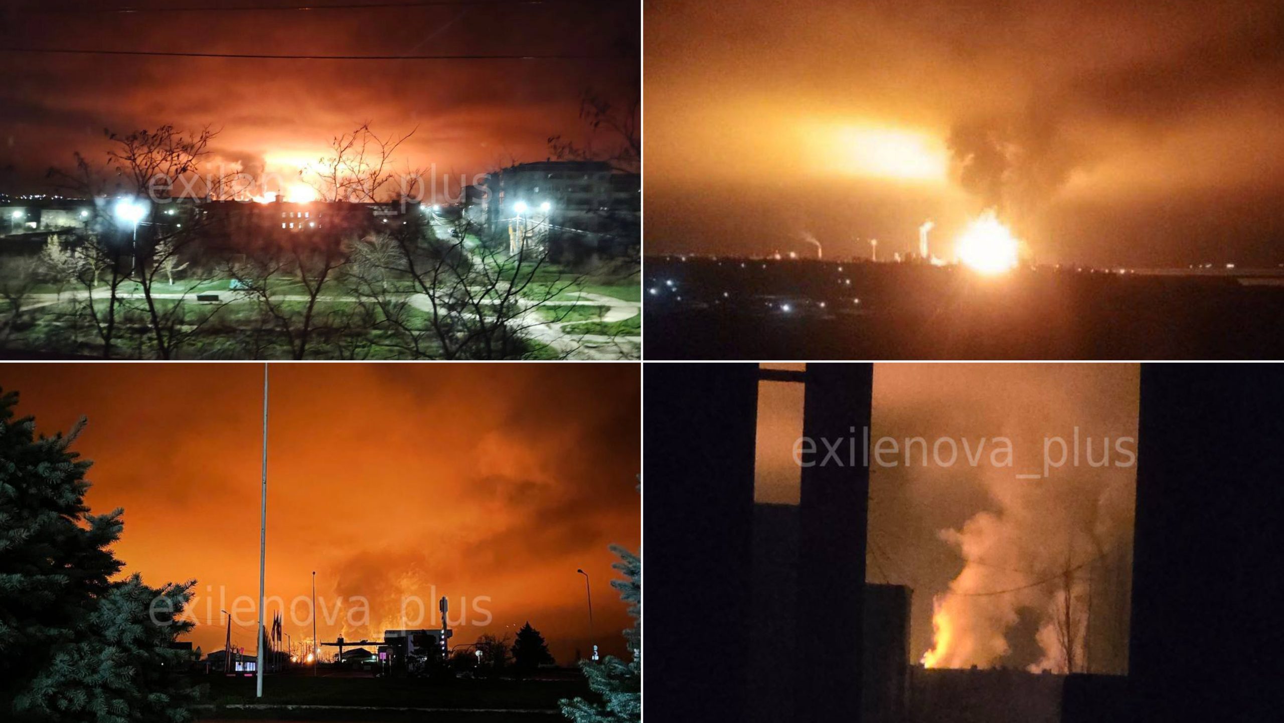 Пожежа на заводі «Ставролен» в РФ. 23 грудня 2025. Джерело: Exilenova+