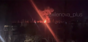 Difficult Night for Russian Air Defense: Defense Forces Hit Two Oil Depots, Key Substation, and Two Radars in Crimea