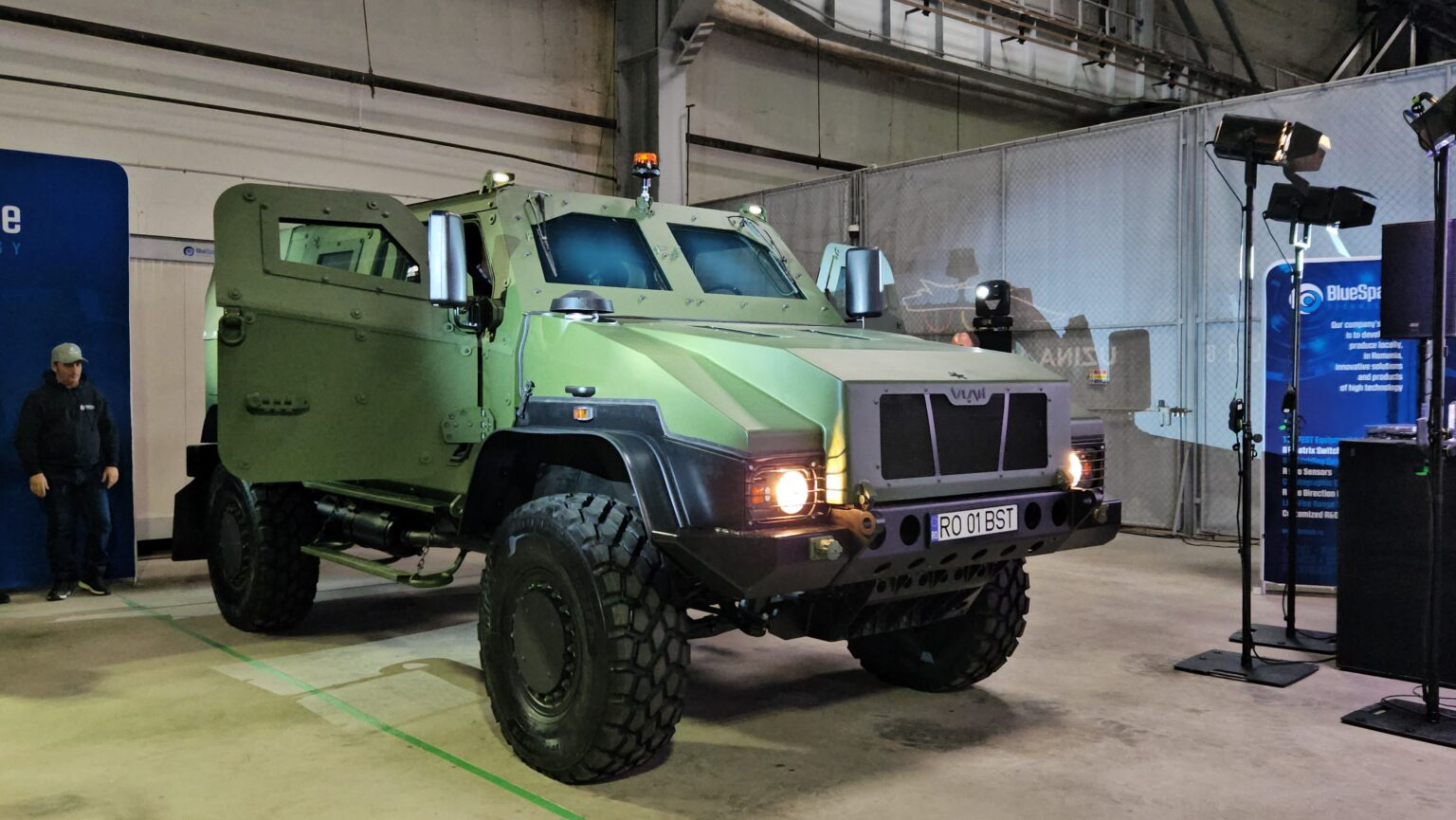 В Румунії виготовили національну першу бронемашину, створену приватною компанією