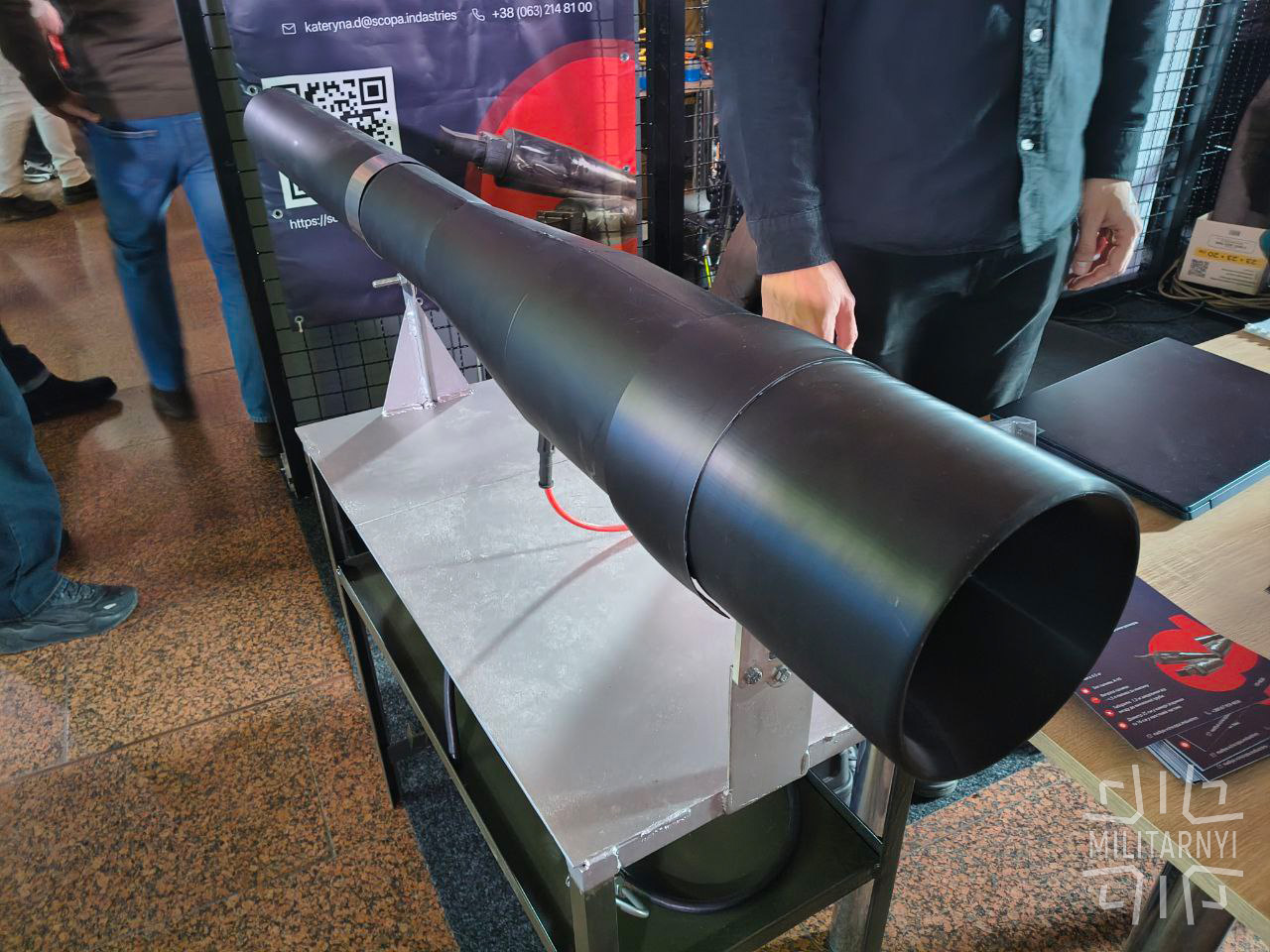 Ukrainian Company Scopa Industries is Preparing Shepit Pulse Jet Engine for Flight Tests