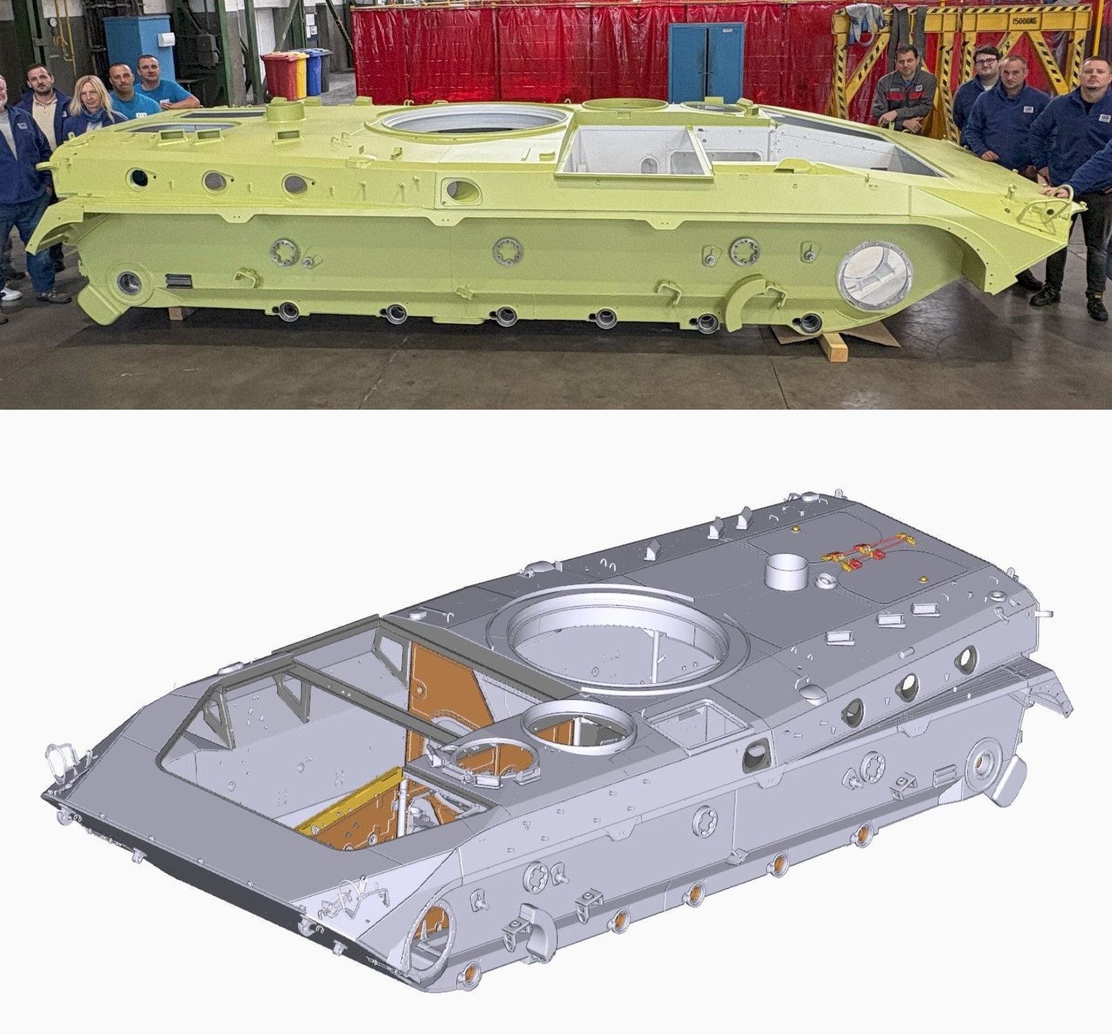 Корпус БМП-1 від словацької компанії STV Machinery