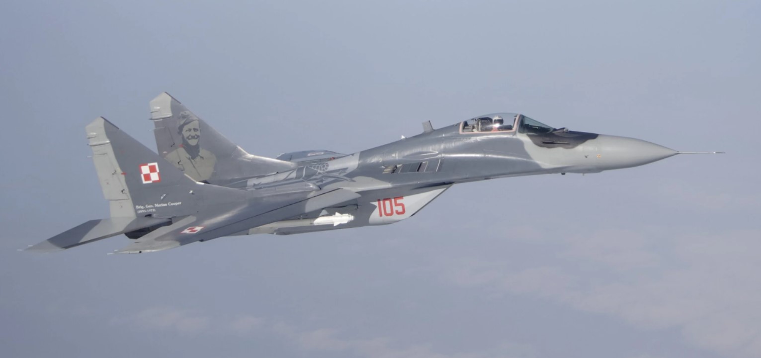 Poland Ready to Transfer MiG-29 Fighters to Ukraine in Exchange for Anti-Drone Systems