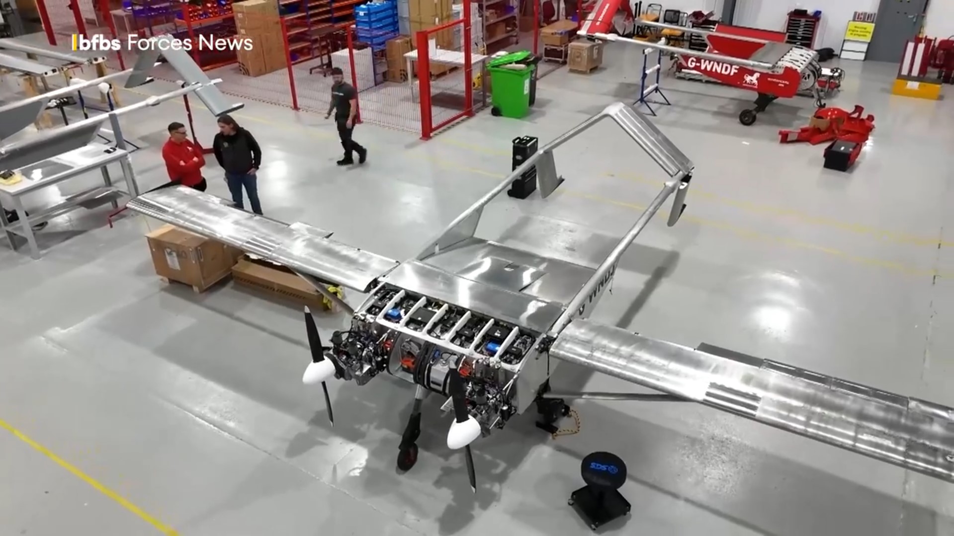 Ukrainian Frontline Logistics Strengthened by Dozens of Heavy Ultra Drones