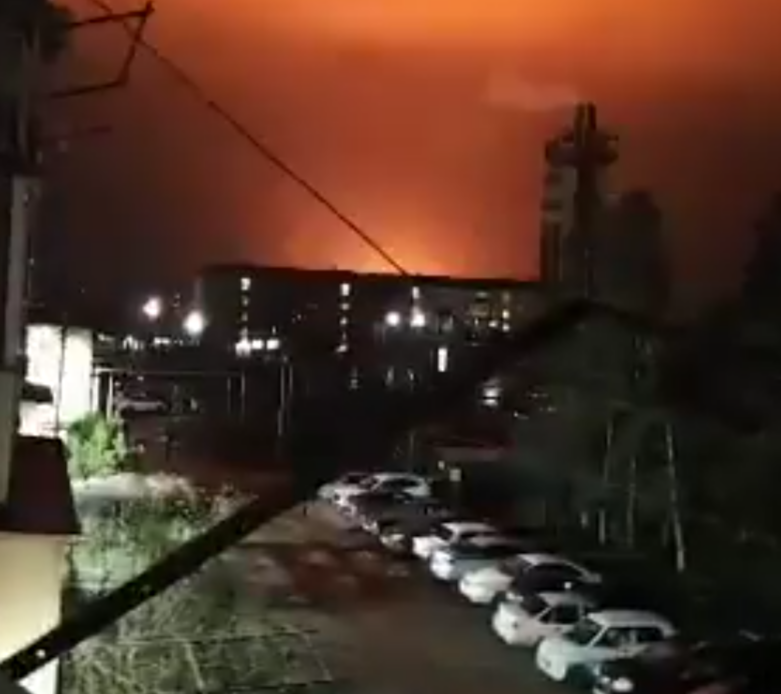 Дрони атакували Афіпський НПЗ у Краснодарському краї