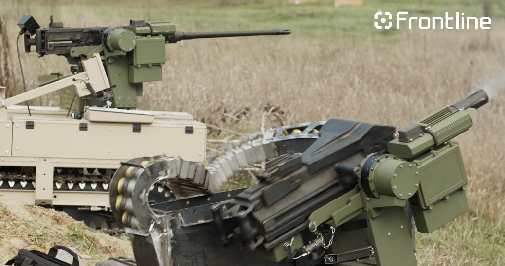 Роботизована турель БУРЯ2.0. Джерело: Frontline Robotics