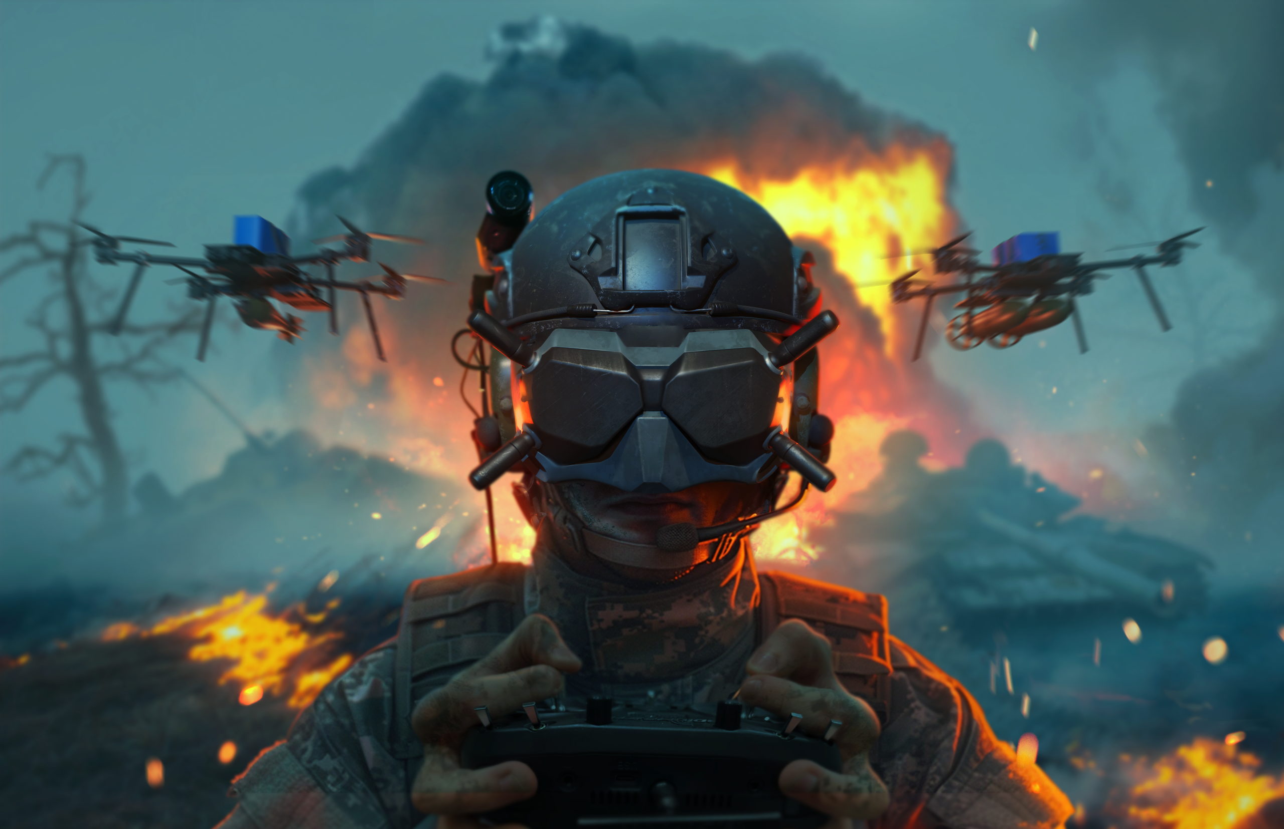 Українські розробники представили реалістичний симулятор бойових дронів UFDS, який уже доступний у Steam