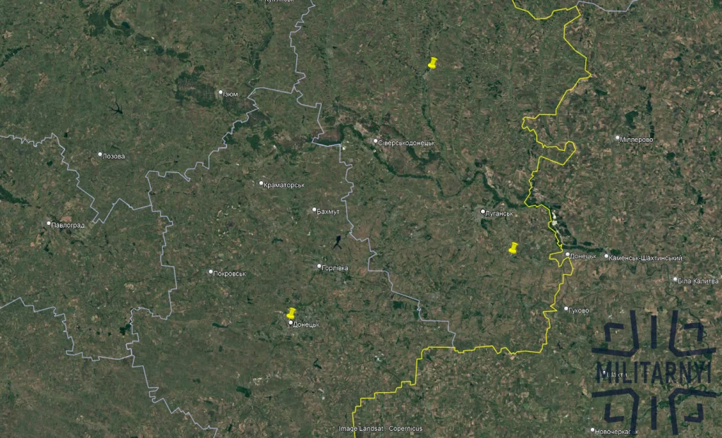 Уражені Силами оборони локації. Фото Мілітарний