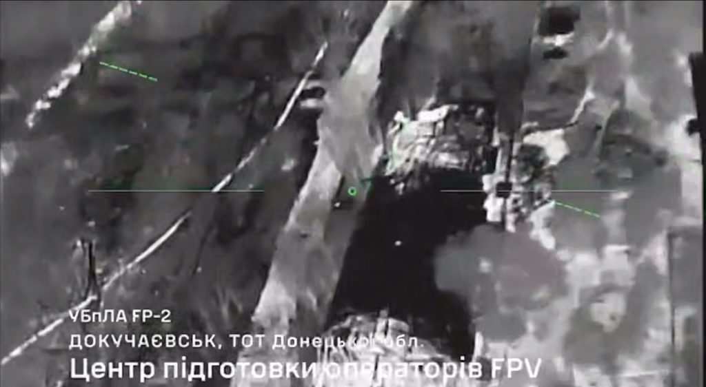 Уражений ССО центр підготовки операторів FPV. Стоп-кадр з відео ССО