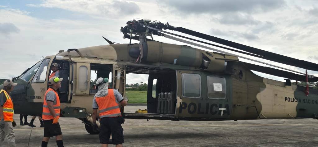 Peru Receives Former Afghan UH-60 Black Hawk Helicopters