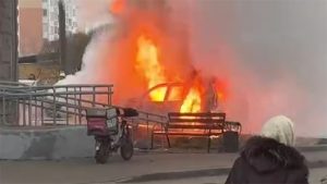 Car of Russian Missile Technology Developer Blown Up in New Moscow