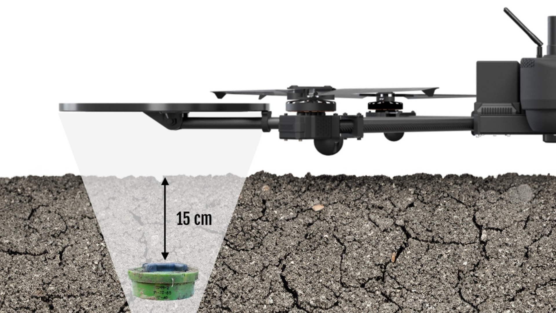 Принцип дії дрона "Спінер" від Ailand Systems