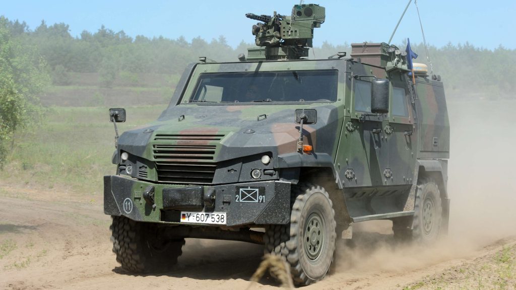 Бронеавтомобіль Eagle V у збройних силах Німеччини. Фото: Бундесвер