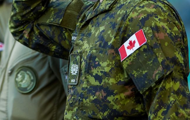 Illustrative image of a Canadian serviceman