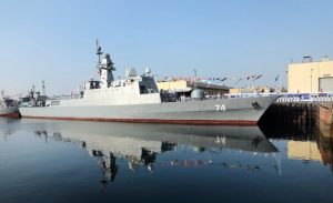 Iran Restores Sahand Frigate That Sank Last Year