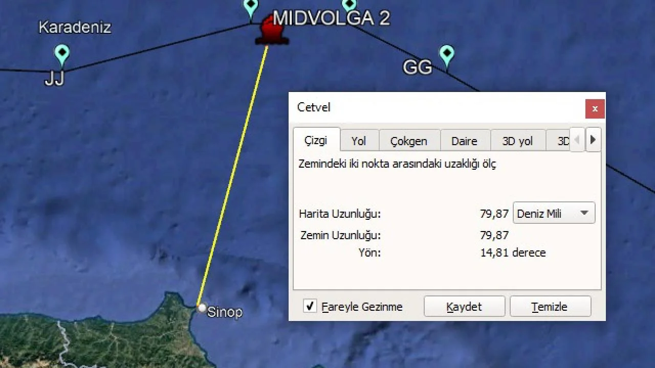 The tanker MIDVOLGA 2 in the Black Sea, December 2, 2025. Photo credits: Deniz Haber