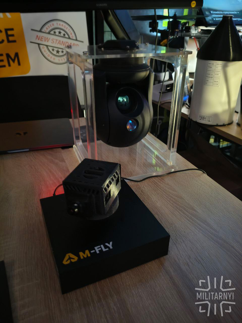 The RB-220 camera and module by M-FLY. December 3, 2025. Photo credits: Militarnyi