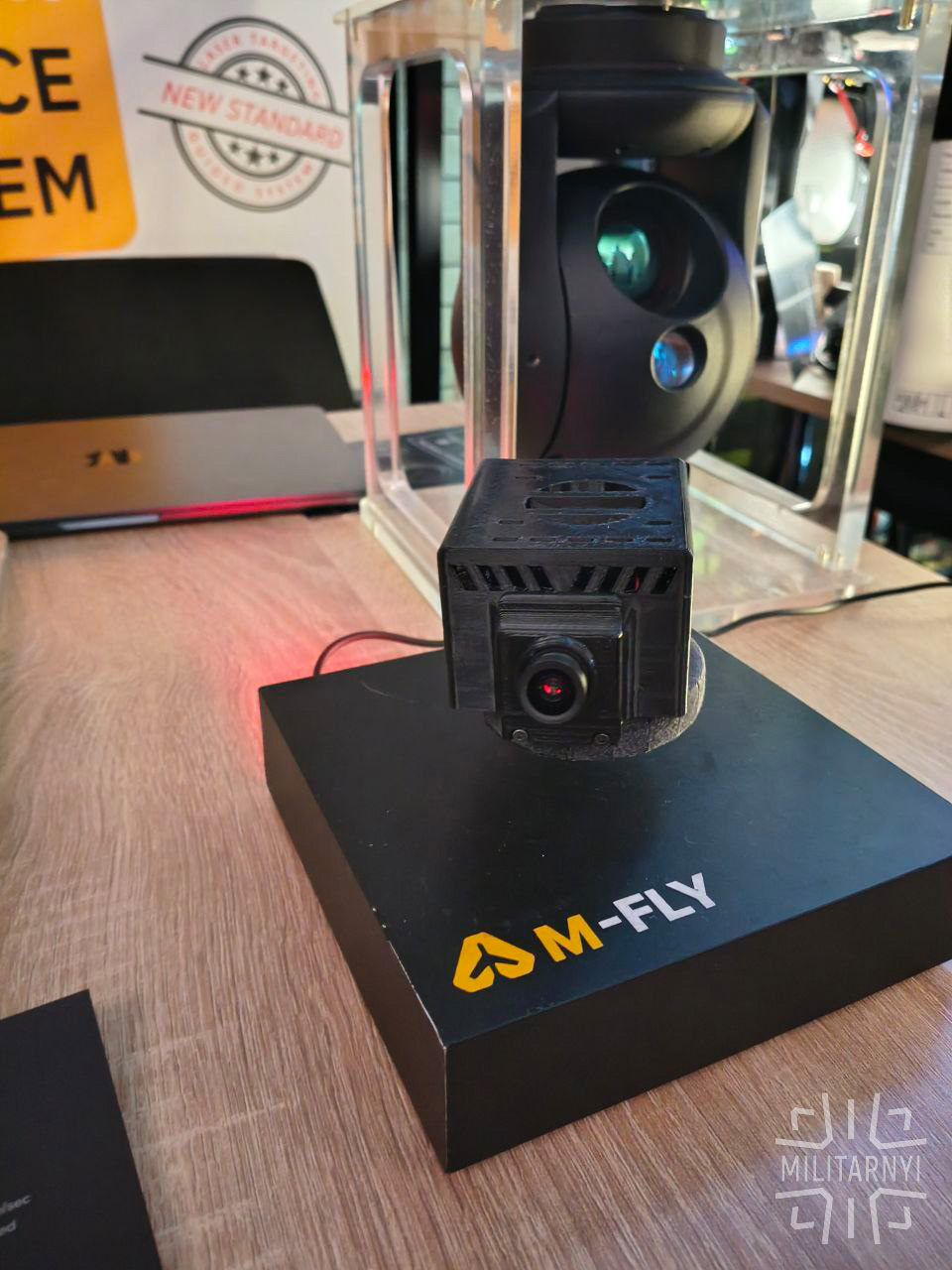 The RB-220 camera and module by M-FLY. December 3, 2025. Photo credits: Militarnyi