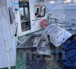 Атакований російський танкер MIDVOLGA 2 уразили невідомим безпілотником