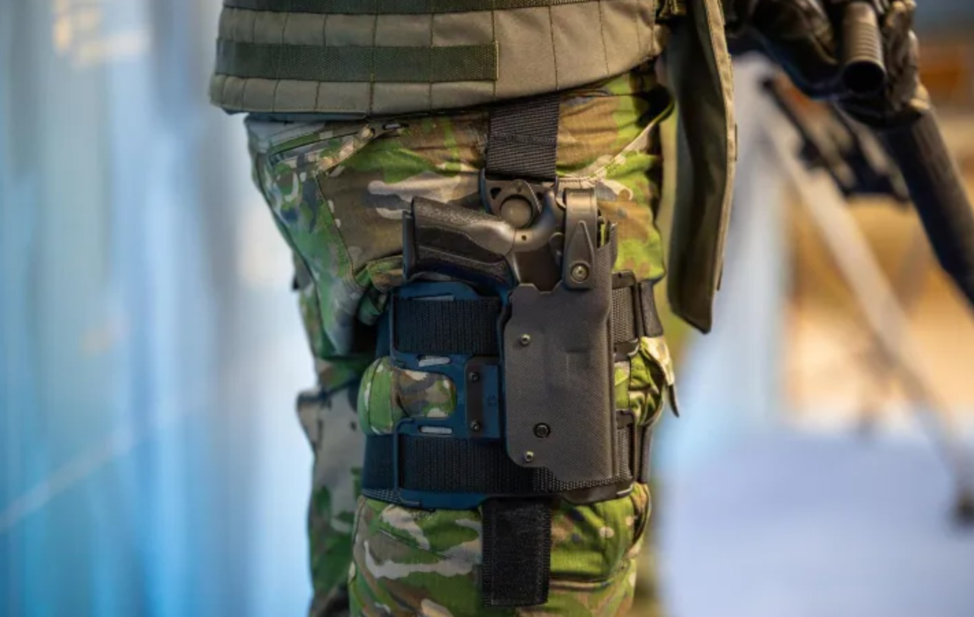 New uniforms and weapons of the Slovak army. December 2025. Source: Ministry of Defense of Slovakia