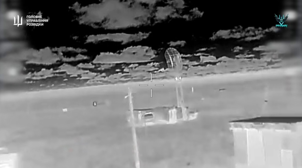 Destruction of the Kasta radar in Crimea. Photo credits: DIU