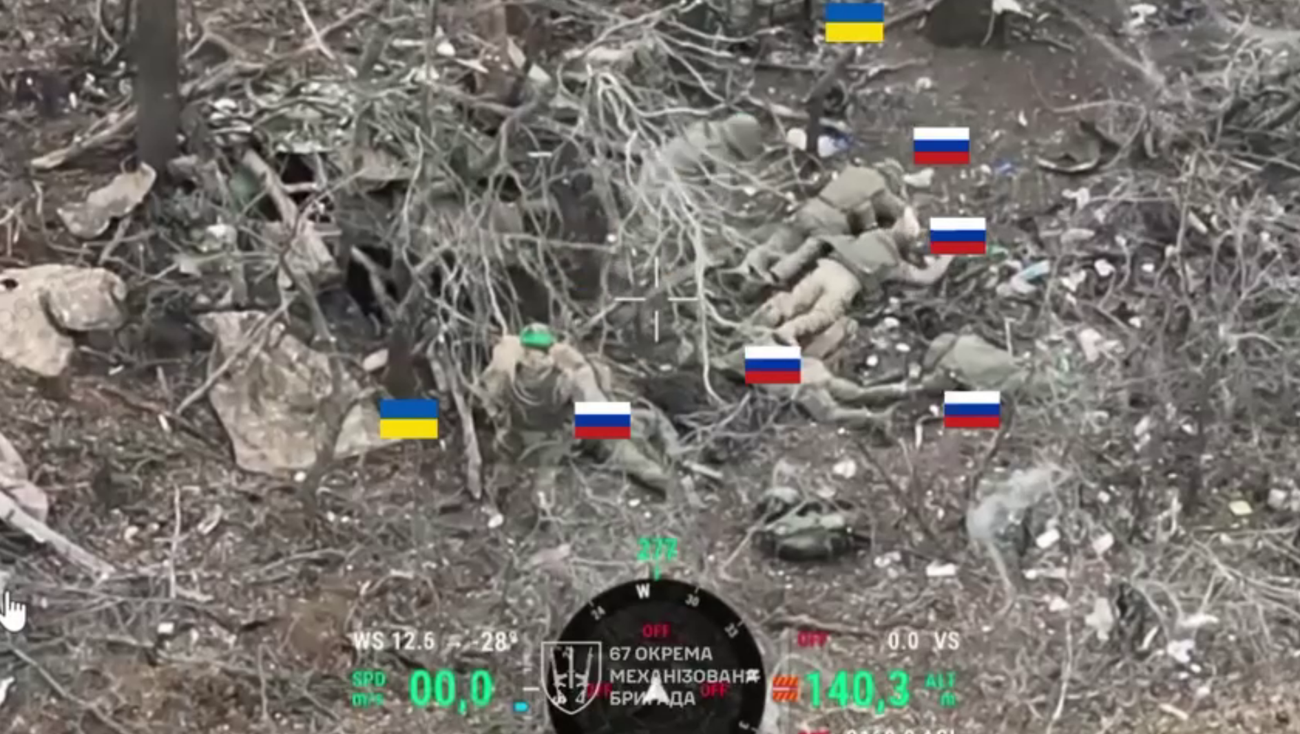 Two Soldiers from the 67th Brigade Capture Six Invaders in the Dnipropetrovsk Region