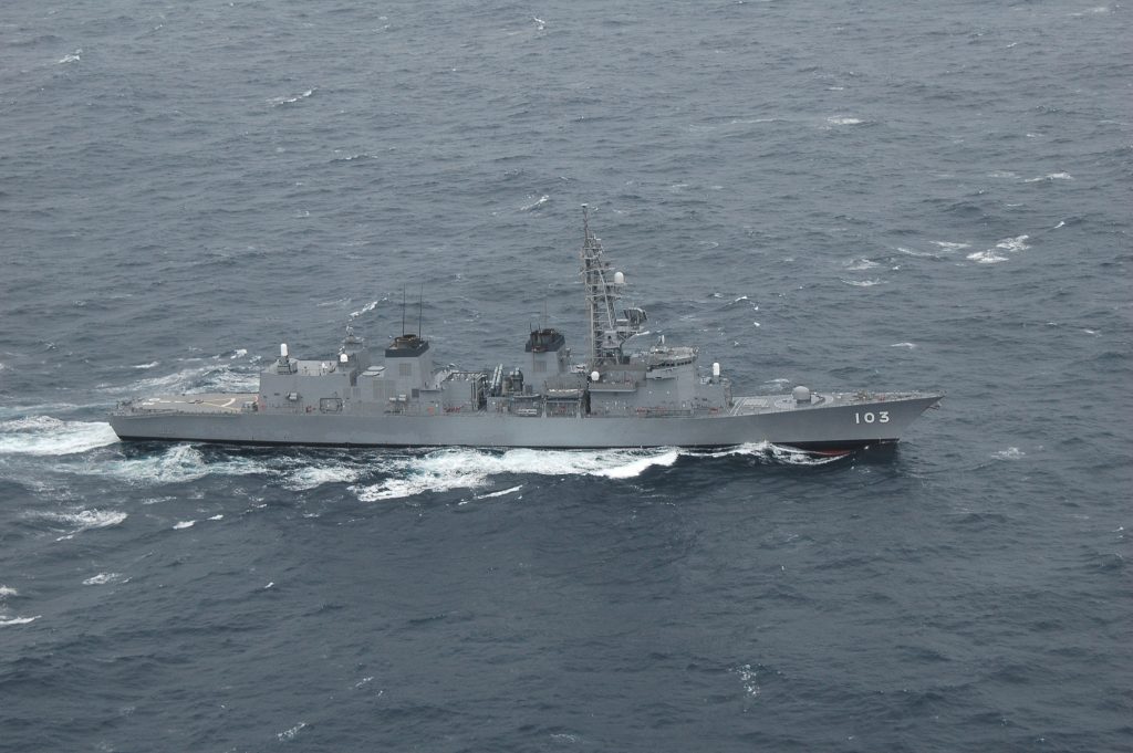 Есмінець JS Yūdachi (DD-103). Фото: JMSDF