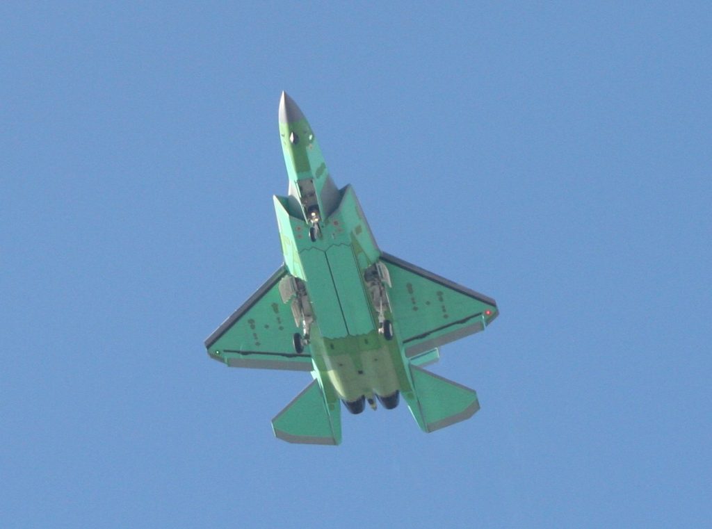 Винищувач J-35A для Повітряних сил Китаю. Фото: Baidu