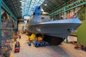 France Prepares First BR71 Mk II Corvette for Angolan Navy
