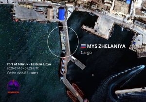 Sanctioned Russian Ship Mys Zhelaniya Brings Military Cargo to Libya