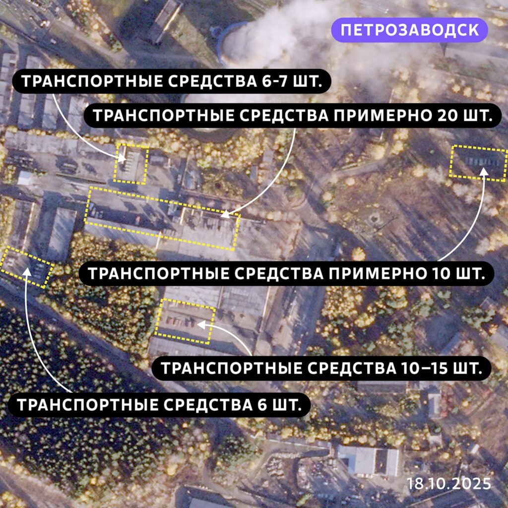 Петрозаводський гарнізон. Фото: Юга Ріссанен / Yle, джерело: Planet Labs PBC