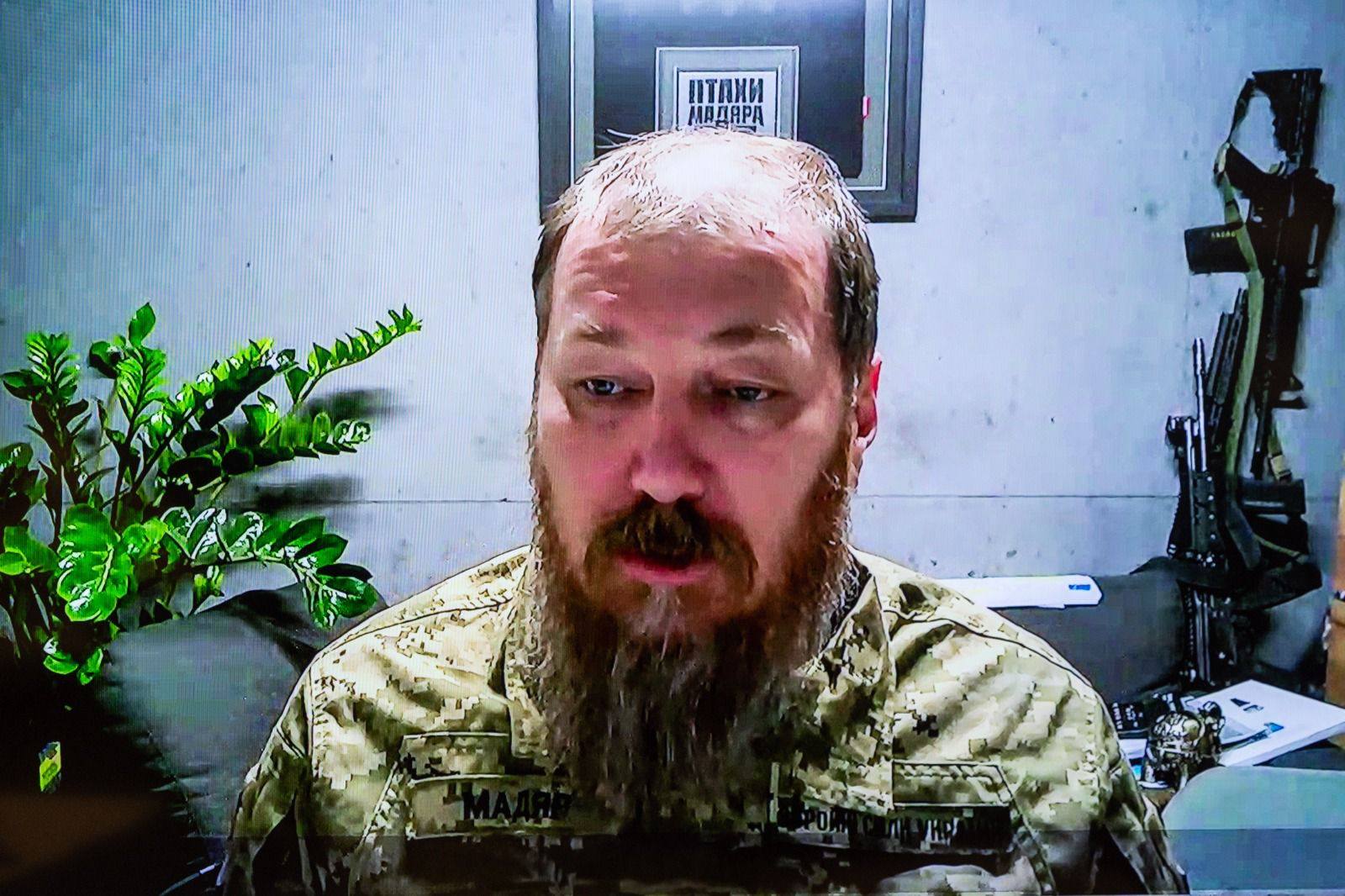 Командир СБС Роберт "Мадяр" Бровді. Джерело: сторінка СБС у Facebook